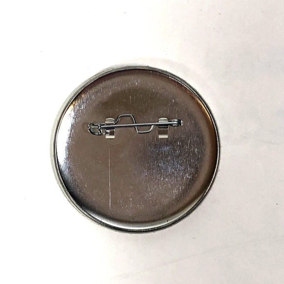 Kansas City Pin I Love Heart KC Large Vintage Retro White Black Red 2 1/4" - Picture 4 of 6